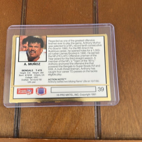 Anthony Munoz - Picture 2 of 2